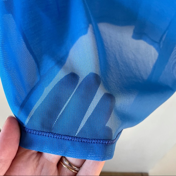 LULULEMON, Blue Shirt, Mesh Back - Picture 7 of 9